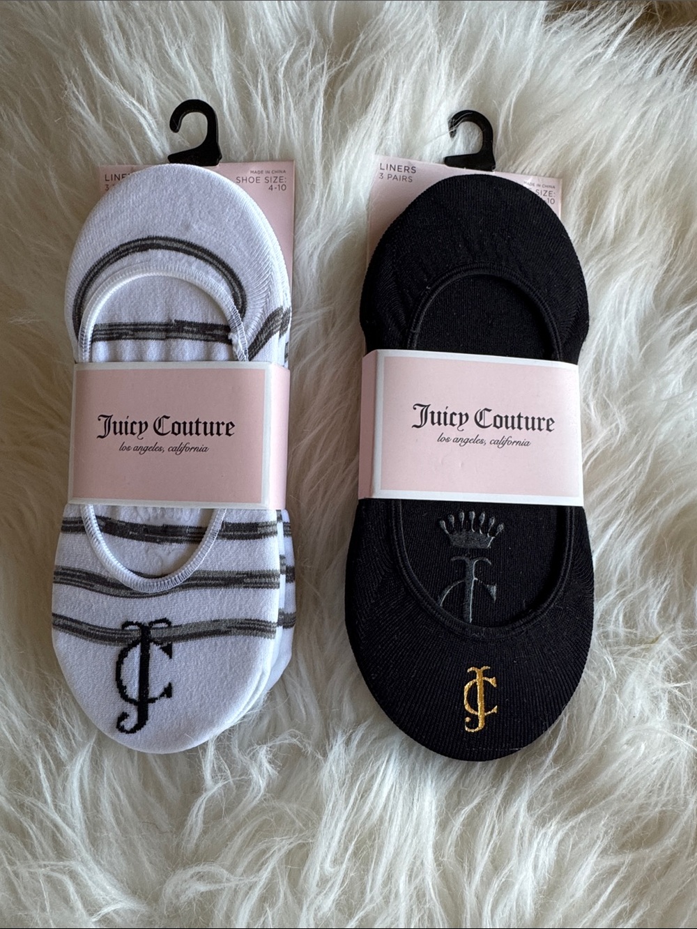 Juicy Couture Men's No-Show Sock 2-Pack